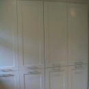 Bespoke wardrobes made and decorated