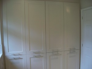 Bespoke wardrobes made and decorated